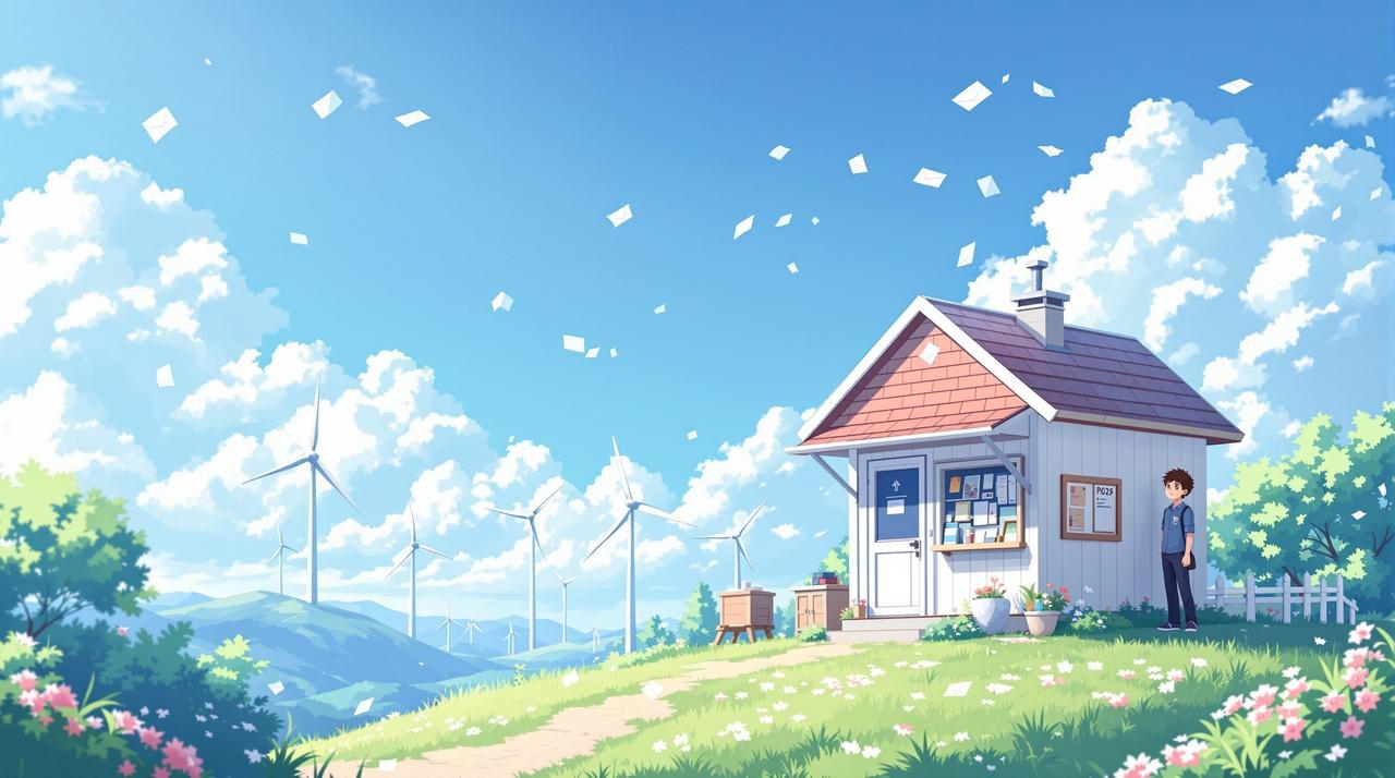 ai电影风之邮便局 ai电影治愈动画作品《风之邮便局》 - 暖心家庭